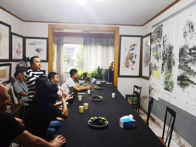 水墨·郫都創(chuàng)作交流會在醉荷堂藝術(shù)工作室圓滿召開，共繪新時代文化圖景